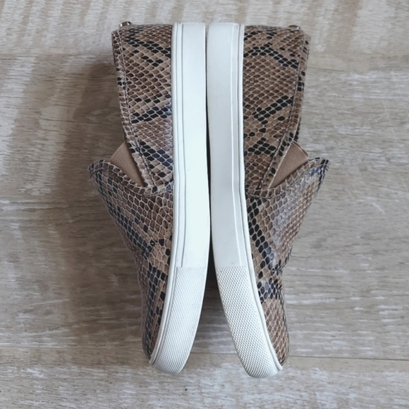Steve Madden Symba Snakeskin Slip On Sneakers - Picture 4 of 11
